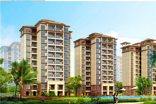 海口楼盘房价：京艺湾在售户1居-3居均价：16800元/平方米