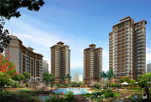 绿地领海广场完美户型是这样的，海南海口小户型技巧~