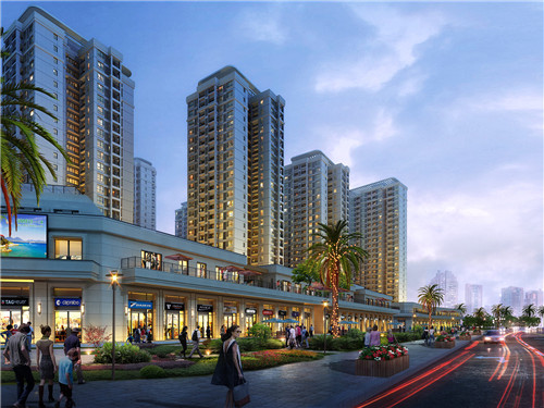 海口市房价哪里最便宜?江东水岸跟金盘名邸房价+配套分析~